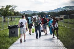 Auf gehts ins Sittertobel! (Bild: Sabrina Stübi)