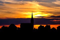 Abendglühen in Schwellbrunn. (Bild: Luciano Pau)