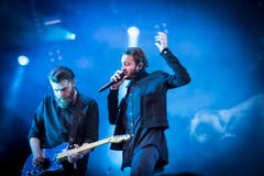 Eine der bekanntesten Bands am Open Air: Die Editors. (Bild: Ralph Ribi)