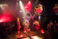 Impressionen von der Première des Broadway Variétés auf dem Sonnenberg. (Bild: Eveline Beerkircher (Kriens, 28. Juni 2018))