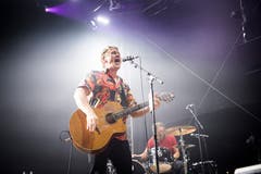 Aus Schweden angereist: Johnossi. (Bild: Ralph Ribi)