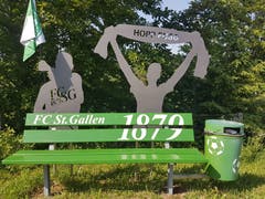 "Fan hoch drei", gesehen auf einer Wanderung in Mogelsberg (Bild: Margrit Sutter)