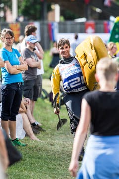 Philipp Tandler freut sich. (Bild: Manuela Jans-Koch, Muotathal, 2. Juni 2018)
