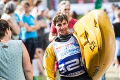 Philipp Tandler auf dem Gelände der WM. (Bild: Manuela Jans-Koch, Muotathal, 2. Juni 2018)