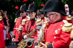 Die Feldmusik Rothenburg. (Bild: Philipp Schmidli (Eschenbach, 3. Juni 2018))
