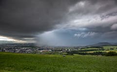 Gewitter über dem Zugerland. (Bild: Daniel Hegglin)