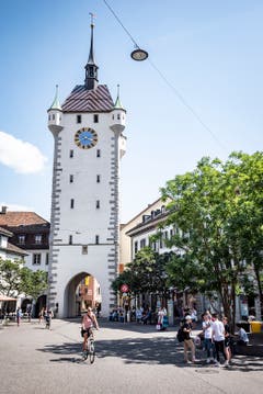 Baden: Das Hotelzimmer befindet sich in einer ehemaligen Gefängniszelle im Stadtturm.
