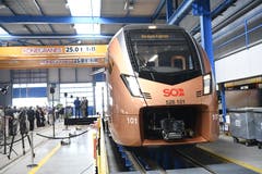 Der neue Voralpen-Express. (Bild: Ralph Ribi)