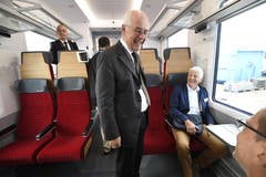 So sieht der neue Voralpen-Express von innen aus. (Bild: Ralph Ribi)