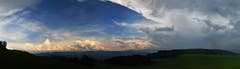 Wetterbild über Engelburg (Bild: Walter Schmidt)