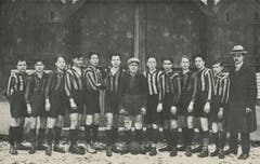Die erste Fussball-Nachwuchsmannschaft, die der LSC je hatte.