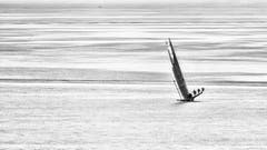 Sportliches Vergnügen auf dem Bodensee bei Arbon (Bild: Irmgard Sonderer)