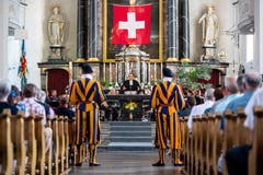 Der ökumenische Gottesdienst anlässlich der Schlachtfeier Sempach. (Bild: Philipp Schmidli, 1. Juli 2018)