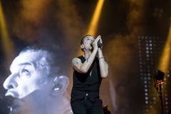 Dave Gahan, Frontmann der britischen Band Depeche Mode, Bild: Ralph Ribi