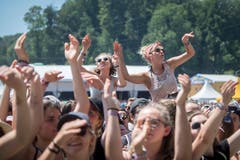 Das Publikum beim Konzert von Hecht, Bild: Urs Bucher