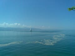 Blautöne über dem See bei Lindau. (Bild: Klaus Businger)