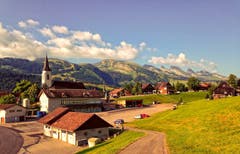 Wildhaus mit Churfirsten. (Bild: Toni Sieber)