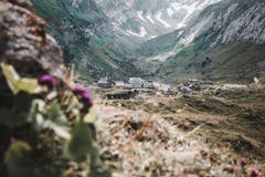 Sicht auf die Meglisalp. (Bild: Nicolas Giovanettoni)