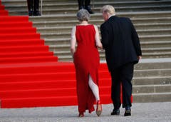Premierministerin Theresa May und US-Präsident Donald Trump. (Bild: Pablo Martinez Monsivais)