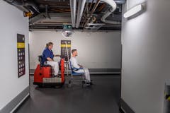Das Tunnelsystem ist riesig: Wer sich nicht auskennt, droht verloren zu gehen. (Bild: Michel Canonica)