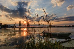 Ermatingen ist ein Hotspot für Sonnenuntergänge am Bodensee. (Bild: Roland Hof)
