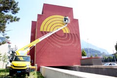 Das Projekt "Life" von QueenKong in Stansstad. (Bild: PD)