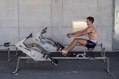 Auch die männlichen Kollegen brauchen Aufwärmtraining. (Bild: Boris Bürgisser (Luzern, 14. Juli 2018))