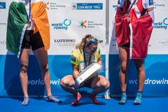 Gmelin freut sich über den Gewinn am Rotsee (Bild: Dominik Wunderli (Luzern, 15. Juli 2018))