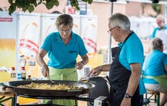 Am Chriesifäscht Salenstein wird fein gekocht. (Bild: Reto Martin)