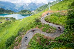 Am Samstag und Sonntag 14./15. Juli wurde der neue Bike Trail vom Jochpass nach Trübsee offiziell eröffnet.