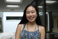 Lisa Kong aus Los Angeles spielt Klavier und macht beim Borromeo-Musikfestival mit.