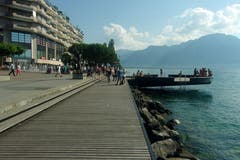 Sommer in Montreux. (Bild: Josef Müller)