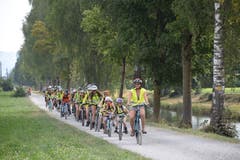 Von den zehn Aussenzeltplätzen reist man mit dem Velo zum Hauptlagerplatz rund um den Balgacher Tratthof. (Bild: PD)