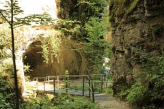 Durch die Teufelsschlucht. (Bild: Irene Wanner (Hagendorf, 19. Juli 2018))