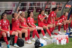 Die Schweizer Bank. Bild: Urs Flüeler / Keystone (Zug, 21. Juli 2018)