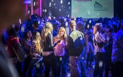 Die Siebenschläferparty in Amriswil am Freitag. (Bilder: Andrea Stalder)