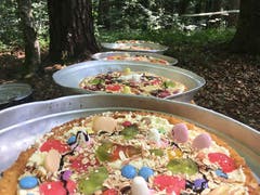 Süss, süsser, die Torte der Meitlipfadi Altdorf. (Lagerbild)