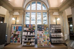 Dürfen nicht fehlen: Büromaterial. Bild: Urs Flüeler / Keystone (Luzern, 23. Juli 2018)