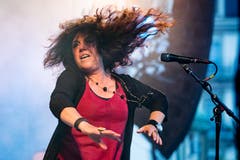 Sari Schorr Bild: Philipp Schmidli (Luzern, 22. Juli 2018)