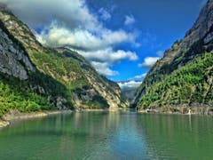 Der Gigerwaldstausee im Calfeisental. (Bild: Toni Sieber)