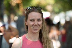 Eliane Schmidiger aus Sachseln: «Ich komme eigentlich jedes Jahr mit meiner Freundin Aline ans Blue Balls, das ist inzwischen eine langjährige Tradition bei uns.»