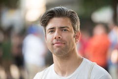 Christoph Gautschi aus Luzern: «Wenn ich nicht in den Ferien bin, komme ich immer ans Blue Balls. Zum Glück stehen die Stadt und Bewohner hinter diesem Grossanlass.»