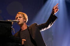 Tom Odell. Bild: Alexandra Wey / Keystone (Luzern, 25. Juli 2018)