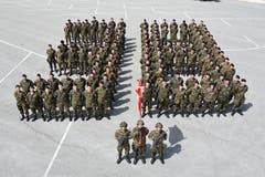 Major Martin Burch ist nach einer dreimonatigen Ausbildung bei Swissint in Oberdorf seit April 2018 im Kosovo für Swisscoy im Einsatz. Die SWISSCOY ist seit 1999 im Kosovo im Einsatz, aktuell mit dem 38. Kontingent. (Bild: PD)