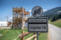 Das Kantonslager LUpiter18 in Escholzmatt gehört nach zwei Wochen der Geschichte an. (Bild: Pius Amrein. Escholzmatt, 27. Juli 2018)