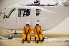 Modelle im Vereinslokal in Zell. (Bild: Manuela Jans-Koch, 19. Juli 2018)