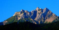 Der Pilatus in Festlaune. (Bild: Walter Buholzer (Kriens, 26. Juli 2018))