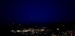 Sonnenberg, Kriens, 22.08 Uhr. (Bild: Josef Stalder)