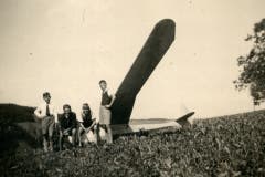Die Anfangszeit der Modellfluggruppe in den 50er Jahren. (Bild: PD)