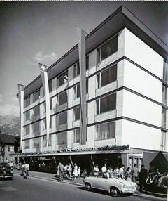 Die feierliche Eröffnung des Kaufhauses City (später Jelmoli) fand am 5. Juni 1958 statt.